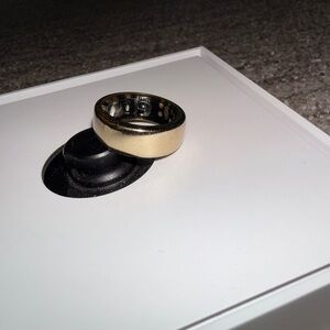 Oura Gold Horizon Ring